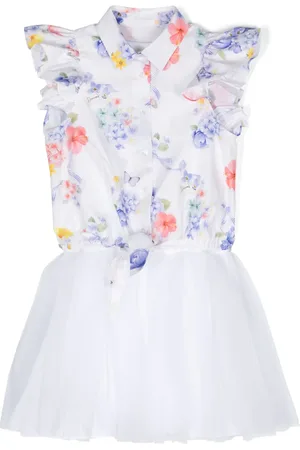 Lapin House Jurk met bloemenprint