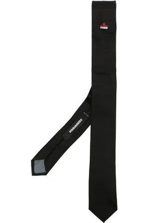 Dsquared2 Stropdas met geborduurd logo