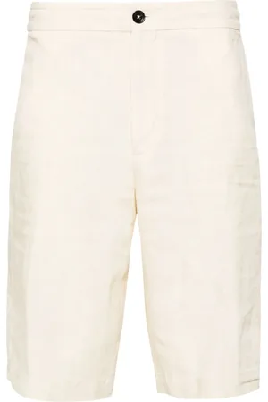 Ermenegildo Zegna Linnen shorts met trekkoord