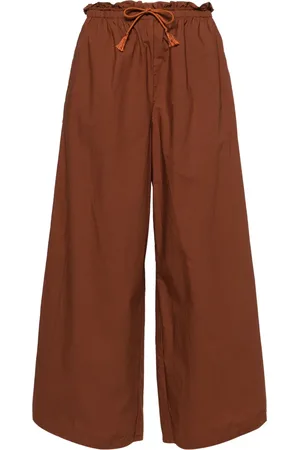 FORTE FORTE Broek met trekkoordtaille