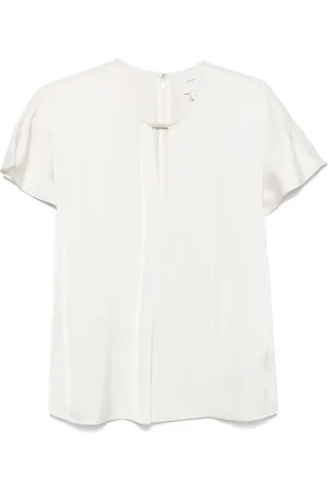 Calvin Klein Blouse met logoplakkaat