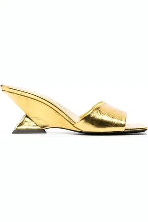 The Attico Cheope metallic muiltjes