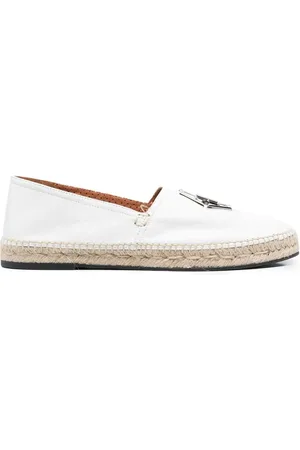 Philipp Plein Espadrilles met logoplakkaat