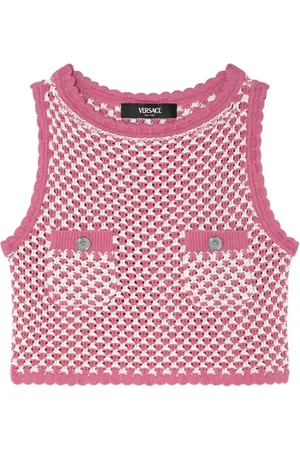 VERSACE Cropped top