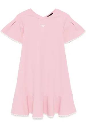 Emporio Armani Jurk met geborduurd logo
