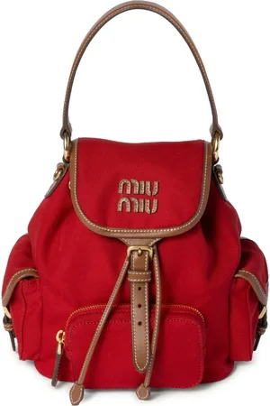 Miu Miu Rugzak met logo
