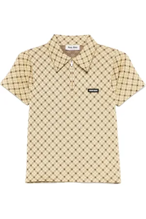 Miu Miu Geruite polotop