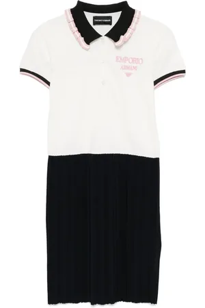Emporio Armani Jurk met geborduurd logo