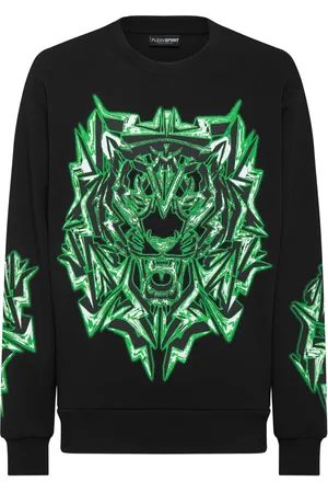 Philipp Plein Sweater met logopatch
