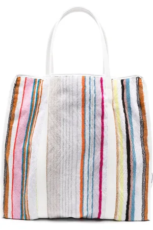 Missoni Gestreepte badstof shopper