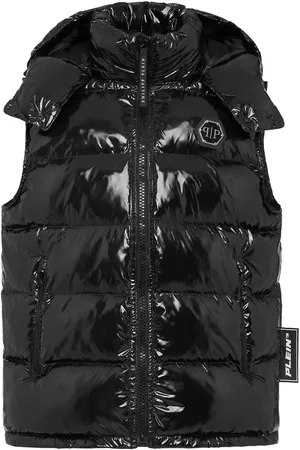 Philipp Plein Bodywarmer met logopatch