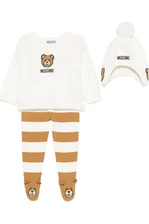Moschino Teddy Bear trui, broek en muts