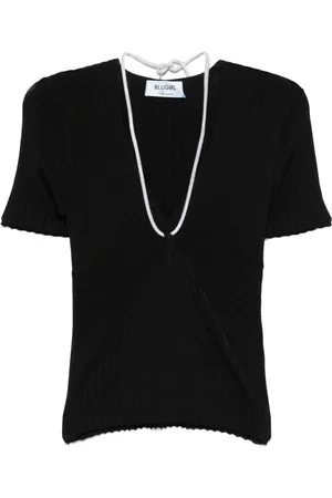 Blugirl Ribgebreide top