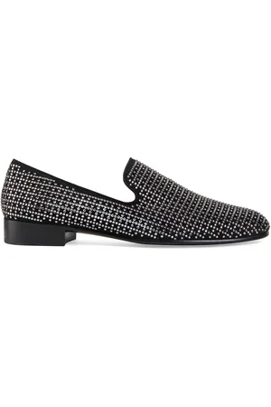Giuseppe Zanotti Lewis loafers verfraaid met kristallen