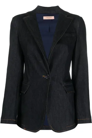 Twin-Set Blazer met enkele rij knopen