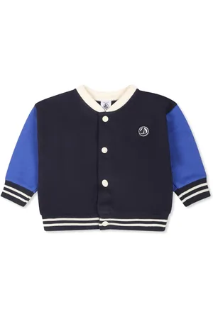Petit Bateau Bomberjack met geborduurd logo