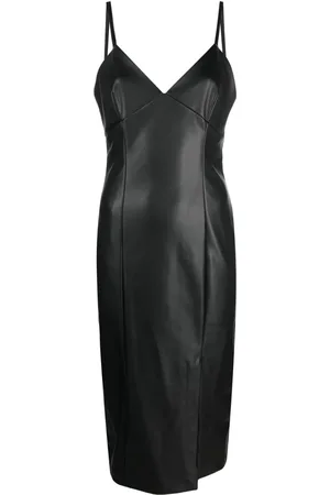 Twin-Set Jurk van imitatieleer