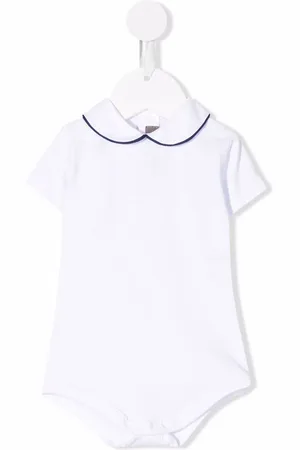 LITTLE BEAR Romper met contrasterende afwerking