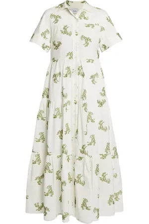 Erdem Blousejurk met korte mouwen