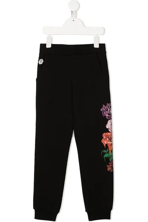 Philipp Plein Broek met bloemenprint