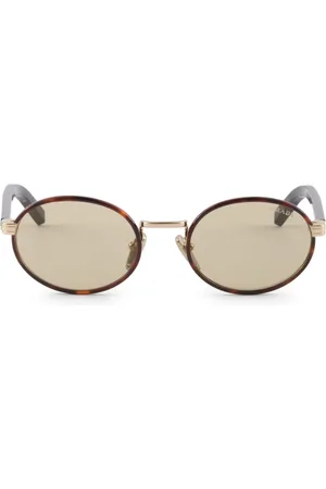 Prada Zonnebril met rond montuur