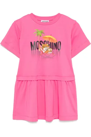 Moschino Jurk met logoprint