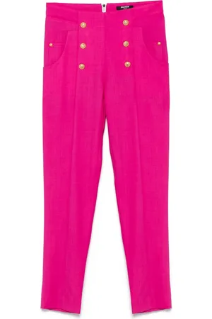 Balmain Broek met logo knoop