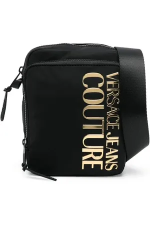 VERSACE Messengertas met logoplakkaat