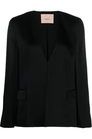 Twin-Set Blazer met gegraveerd logo