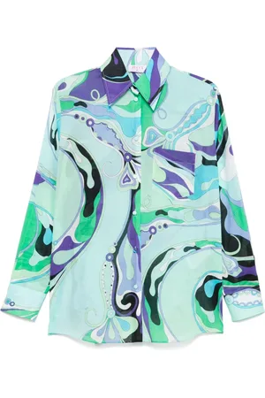 Puccini Blouse met Orchidee