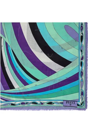 Puccini Sjaal met iride print