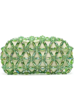 0711 Clutch verfraaid met kralen