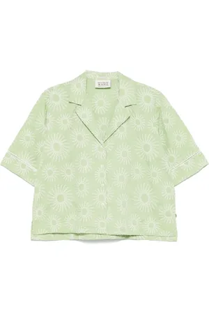 Scotch&Soda Blouse met geborduurde bloemen