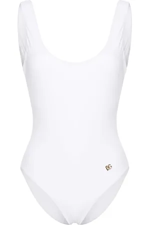 Dolce & Gabbana Badpak met logoplakkaat