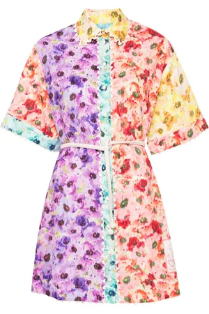 ZIMMERMANN Shirtjurk met bloemenprint