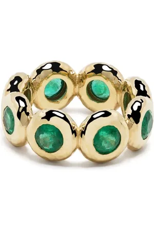 Octavia Elizabeth 18kt geelgouden ring