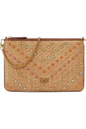 Pinko Clutch verfraaid met stras