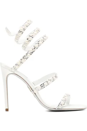 RENE CAOVILLA 110 mm Cleo sandalen met parels