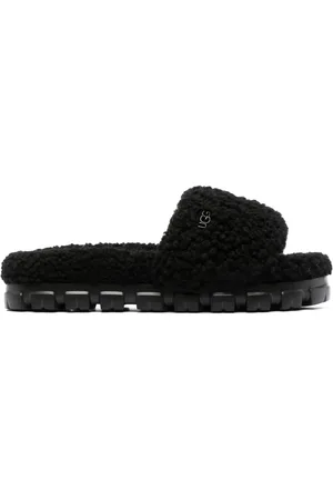 UGG Maxi Scuffetta slippers van lamsleer
