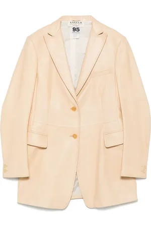 A.N.G.E.L.O. Vintage Cult 2000s leren blazer