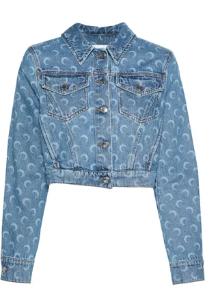 Marine Serre Denim jack