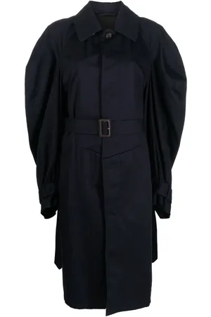 Balenciaga Trenchcoat met pofmouwen