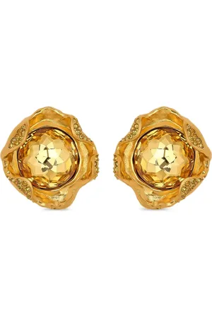 Oscar de la Renta Crystal Nest oorbellen