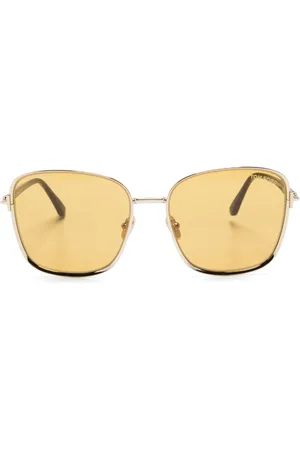 Tom Ford Zonnebril met vierkant montuur