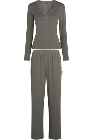 Karl Lagerfeld K Essential geribbelde pyjama