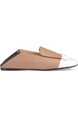 Sergio Rossi Tweekleurige slippers