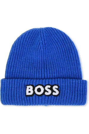 HUGO BOSS Muts met logopatch