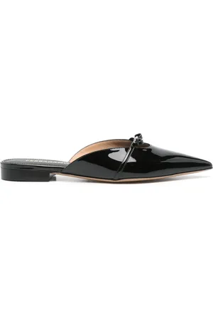 Salvatore Ferragamo Muiltjes met strikdetail