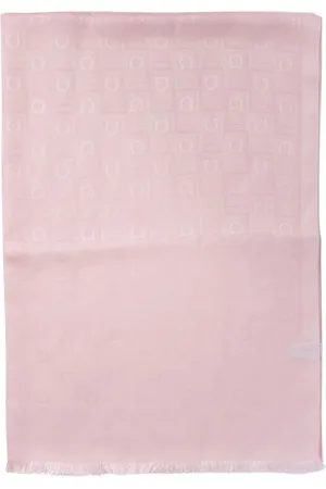 Salvatore Ferragamo Sjaal met logo