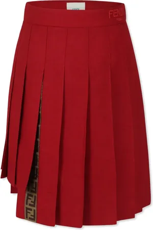 Fendi Geplooide midi
